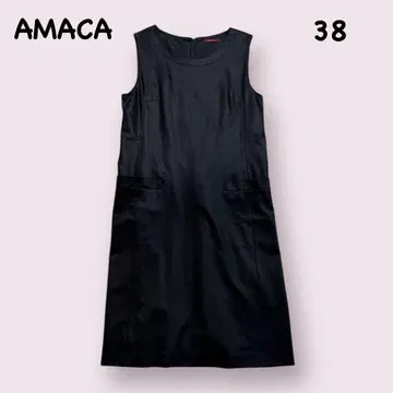 AMACA 슬리브리스 원피스 아마카 38 사이즈