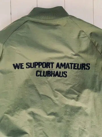 레어 clubhaus adidas 이세탄 팝업 한정판 W 지퍼 블루종