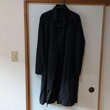 다크 네이비 스텐카라 코트