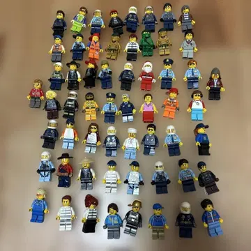 레고 미니 피규어 58개