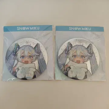 유키 미쿠 스카이타운 캔뱃지