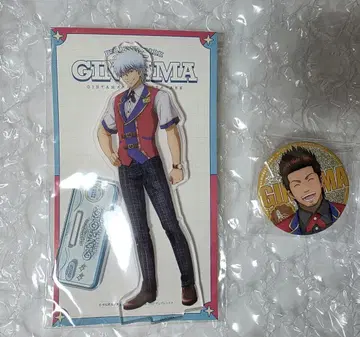 은혼 히라파 콜라보 아크릴 스탠드, 캔뱃지 세트