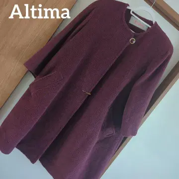 [새상품급] Altima 보르도 보아 코트