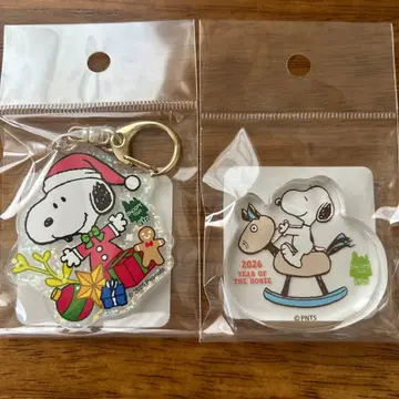 스누피타운 아크릴 키체인 아크릴 스탠드