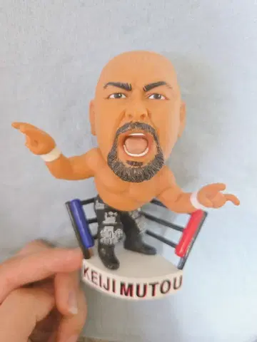 무토 케이지 피규어 : 빅 킹 헤드 파이터즈 신일본 프로레슬링