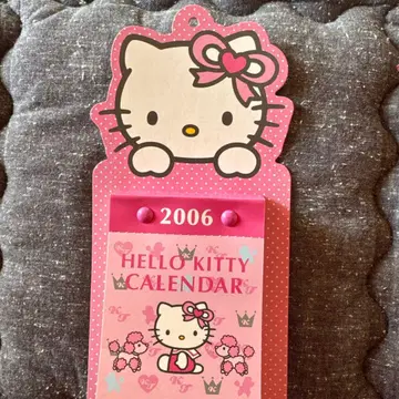 레어 헬로키티 달력 2006년