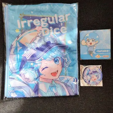 -hotoke- 활동 4주년 기념 머플러 타월 캔뱃지