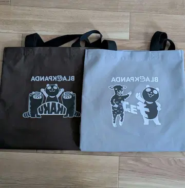 미사용 새상품 이온 그라니프 콜라보 블랙 팬더 토트백 2종