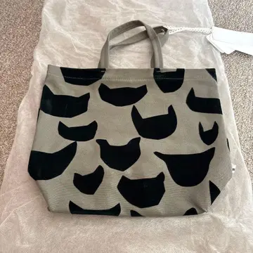 marimekko 토트백 그레이/블랙