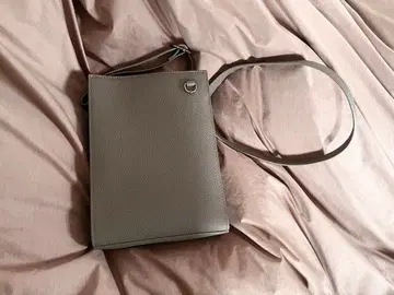 숄더백 작음 미니 사코슈 브라운 가죽 천연 가죽