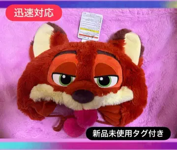 미사용 새상품 디즈니 주토피아 닉 팬캡