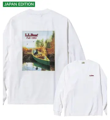 l.l.bean 유니온폴 1983 롱 슬리브 티셔츠