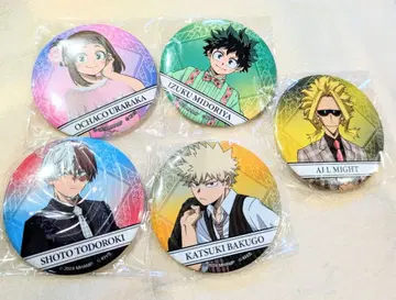 히어로 아카데미아 캔뱃지 세트