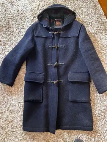 GLOVER ALL 네이비 더플 코트