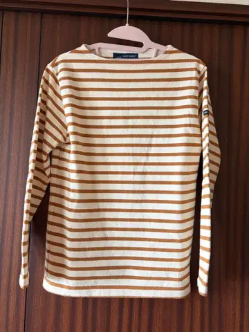 SAINT JAMES 긴팔 세인트 제임스 아이보리/브라운 0호 XXS