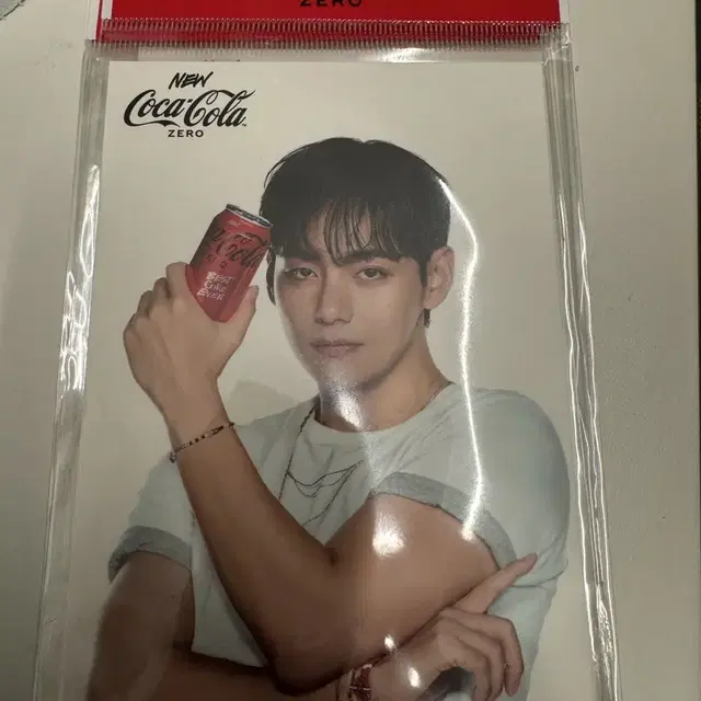 코카콜라 뷔 엽서 뷔 포카 방탄 BTS 방탄소년단