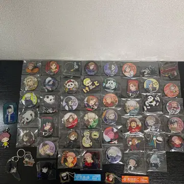 주술회전 캔뱃지 세트