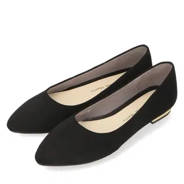 오리엔탈 트래픽 스웨이드 펌프스 25cm 블랙 골드