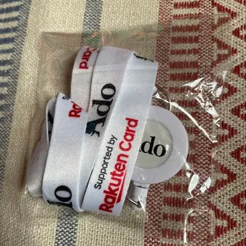 Ado 릴 스트랩 Rakuten Card 화이트