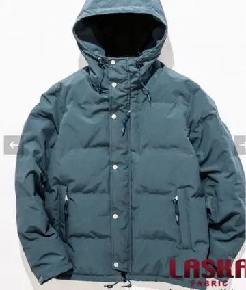 LASKA 다운 자켓 후드 부착