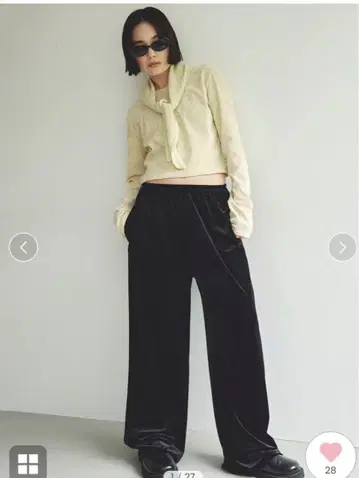 [ 현행 새상품급 ] MIESROHE 워셔블 벨로아 이지 PT 블랙