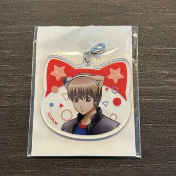 은혼 난자타운 고양이형 아크릴 참 오키타 소고