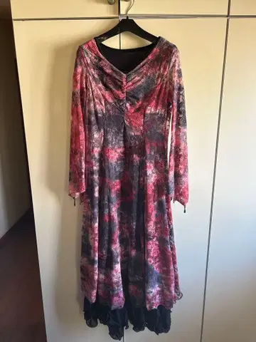 여성용 원피스 빨검 그라데이션