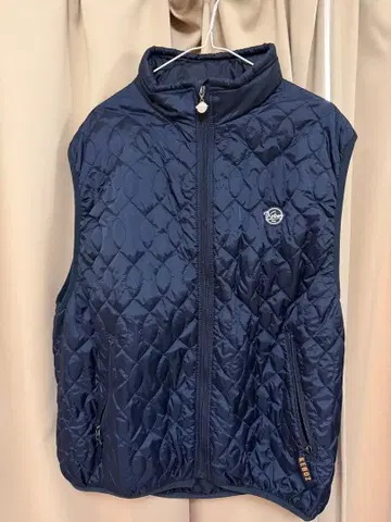 KEBOZ 네이비 퀼팅 다운 베스트