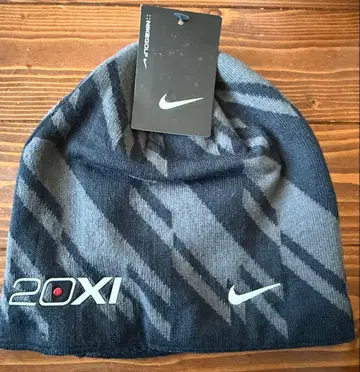 새상품 택 포함 나이키 Nike 니트 모자 20XI VS 블랙/그레이