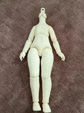 tinyfox 1/6 화이트 화이트 신 바디 넥 버클