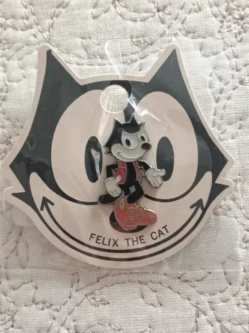 초레어! 레트로! 당시 물건! 펠릭스 핀 배지