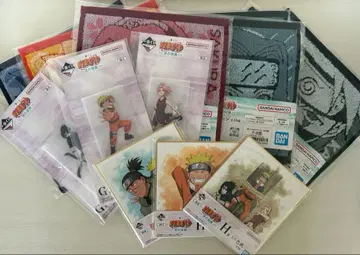 NARUTO 제일복권 G상 F상 H상 하위상 세트