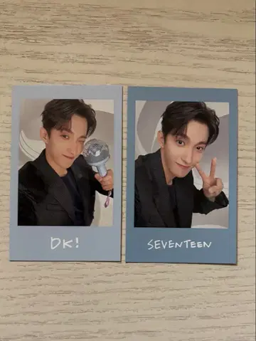 SEVENTEEN NEW 인스턴트 사진 폴라로이드 도겸 DK