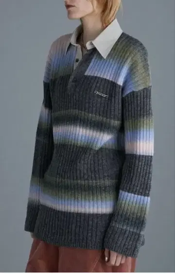 플랭크 프로젝트 카스리 보더 라거 니트 PRANKPROJECT 셔츠