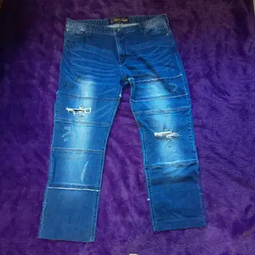 남성용 Karl Kani 데미지 데님 40