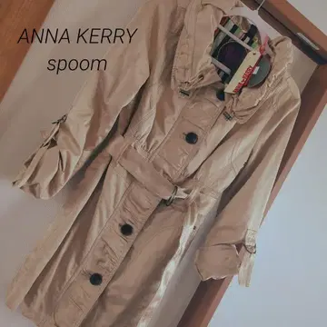 [택 포함 새상품] ANNA KERSY Spoom 베이지 트렌치코트