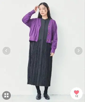 새상품 and myera and myera 랜덤 플리츠 원피스