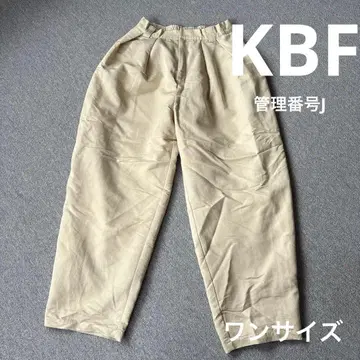 KBF 무지 여성용 원사이즈 팬츠