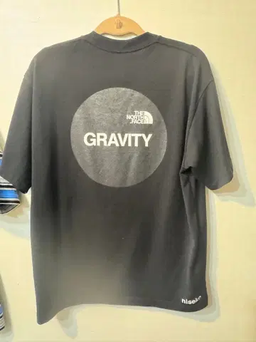 THE NORTH FACE GRAVITY T셔츠 L 블랙