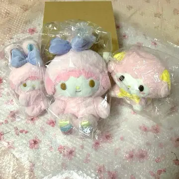 미개봉 새상품 마이스위트피아노 부활절 토끼 아장아장 봉제 인형 세트