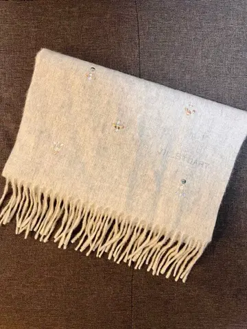 새상품급 질스튜어트 JILLSTUART 캐시미어 100% 그레이