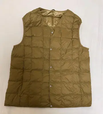 TAION 다운 베스트 남성용 L 사이즈