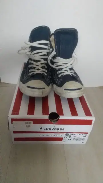 CONVERSE JACK PURCELL 네이비 27cm