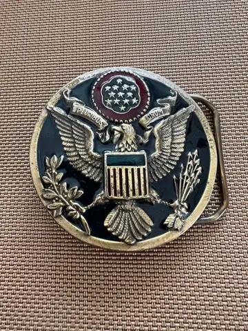 벨트 버클 빈티지 미국 이글