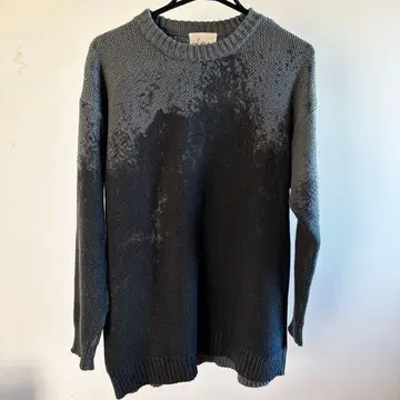 wood which flows 니트 그라데이션 오버 사이즈 겨울 상품