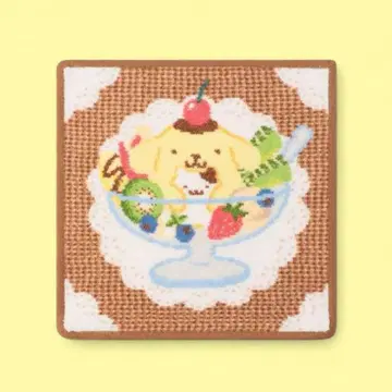 [ 미사용 새상품 ] 러브리 바이 페이 폼폼푸딩 콜라보 손수건