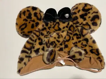 디즈니 팬캡 레오파드 무늬