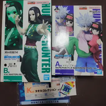 HUNTER x HUNTER 이르미 키루아&아르카 피규어 제일복권
