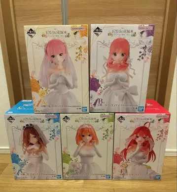 5등분의 신부 제일복권 피규어 컴플리트 세트