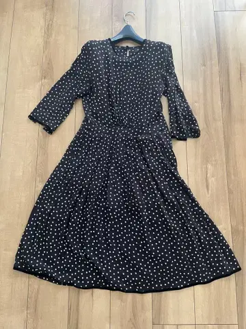 SINME 도트 무늬 원피스 S